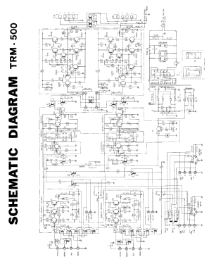 Stereo Amplifier TRM-500; Nikko Electric (ID = 2744656) Verst/Mix