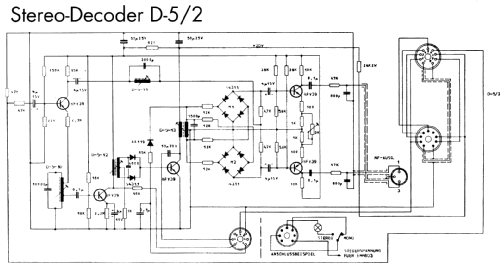 Stereo-Decoder D-5/2; Nogoton, (ID = 763231) mod-past25