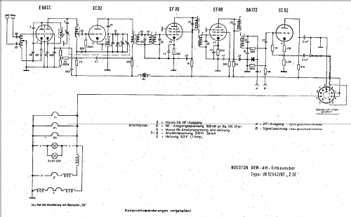 UKW-AM-Einbausuper 12642/61 Z-II; Nogoton, (ID = 207797) Amateur-R