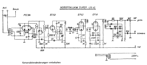 Noroton-UKW-Einbausuper 12642; Nogoton, (ID = 2330591) Converter