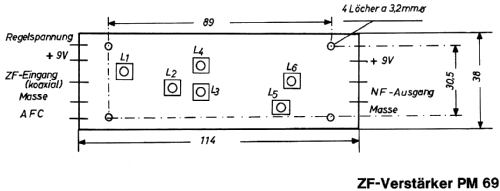 ZF-Verstärker PM 69; Nogoton, (ID = 1625401) mod-past25