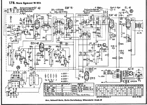 Egmont W855; Nora, Aron, (ID = 28518) Radio