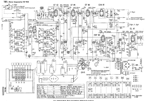 Imperator W-955; Nora, Aron, (ID = 107361) Radio