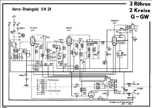 Rheingold GW26; Nora, Aron, (ID = 36199) Radio