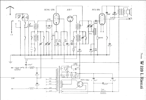 Rienzi W220L; Nora, Aron, (ID = 4419) Radio