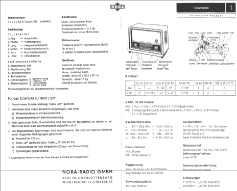 Tarantella ; Nora, Aron, (ID = 15699) Radio