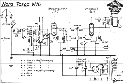 Tosca W16; Nora, Aron, (ID = 1314576) Radio