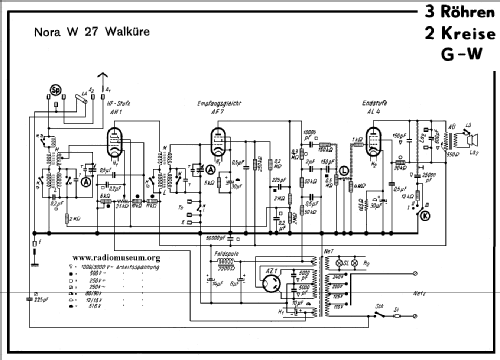 Walküre W27; Nora, Aron, (ID = 32944) Radio