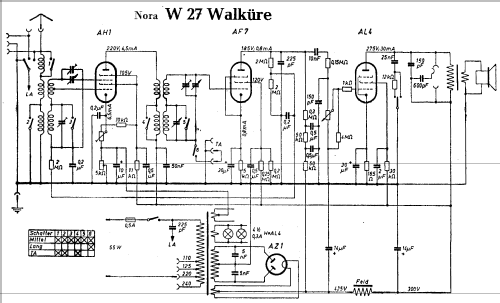 Walküre W27; Nora, Aron, (ID = 370491) Radio