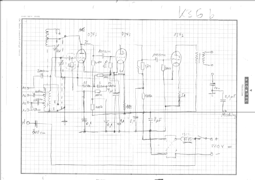 K3Gb 220V; Nora, Aron, (ID = 2631496) Radio