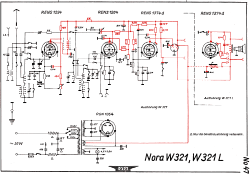 Noracord W321; Nora, Aron, (ID = 2993135) Radio