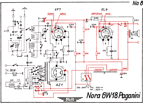 Paganini GW18; Nora, Aron, (ID = 2990771) Radio