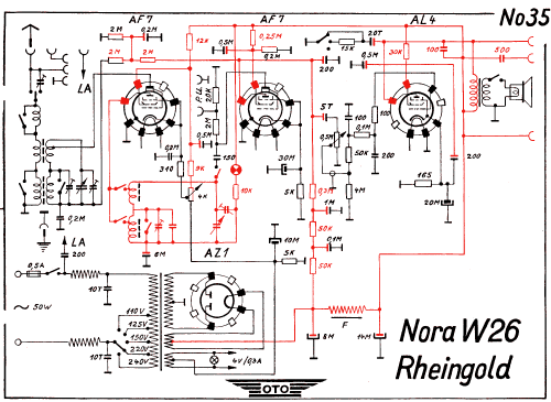 Rheingold W26; Nora, Aron, (ID = 2992852) Radio