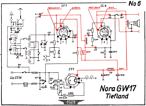 Tiefland GW17; Nora, Aron, (ID = 2990759) Radio