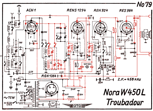 Troubadour W450L; Nora, Aron, (ID = 3017287) Radio