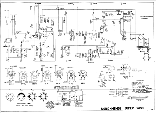 168WU; Nordmende, (ID = 1012981) Radio