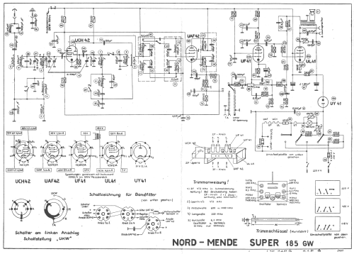 185GW; Nordmende, (ID = 2486766) Radio