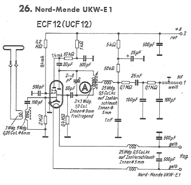 185GWU; Nordmende, (ID = 702747) Radio