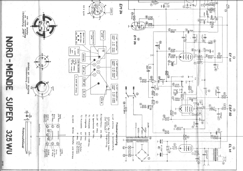 8-Kreis-Super 325W ; Nordmende, (ID = 2485455) Radio