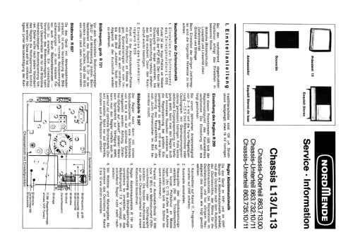 Ambassador Ch= L13/LL13; Nordmende, (ID = 684678) Television