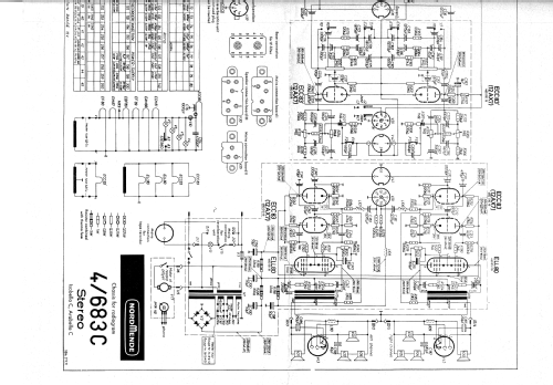 Arabella C Ch= 4/683C V828; Nordmende, (ID = 2081078) Radio