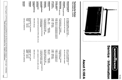 Ascot ; Nordmende, (ID = 122884) Radio