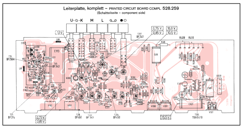 Bornholm 3.125A Ch= 733.122B; Nordmende, (ID = 1109291) Radio