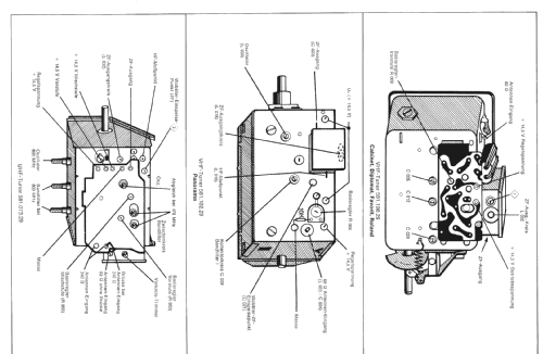 Cabinet Ch= Uni 15 865.730.00; Nordmende, (ID = 1092323) Television