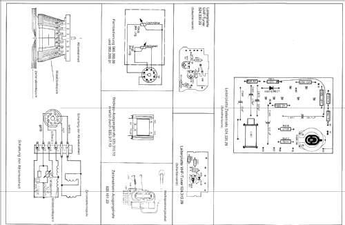 Cabinet Ch= Uni 15 865.730.00; Nordmende, (ID = 1092326) Television