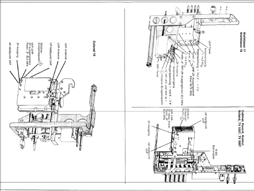 Cabinet Ch= Uni 17 867.710.00; Nordmende, (ID = 1081163) Television