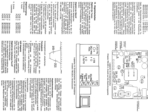 Cabinet 971.252.A Ch= Uni 19A; Nordmende, (ID = 808669) Television