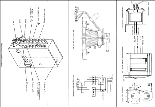 Cabinet 971.252.A Ch= Uni 19A; Nordmende, (ID = 808673) Television