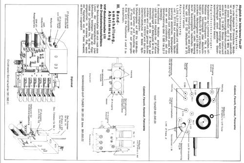 Cabinet Ch= St13 /a /b /c /d; Nordmende, (ID = 1105741) Television