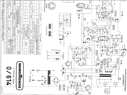 Caruso Ch= 0/614; Nordmende, (ID = 1298536) Radio