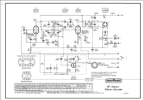 Cosima-Stereo Ch=4/675; Nordmende, (ID = 39912) Radio