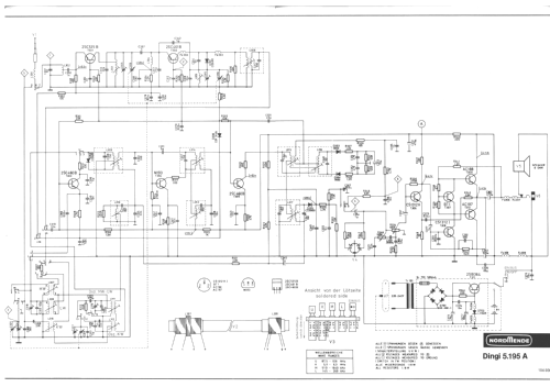 dingi 5.195.A; Nordmende, (ID = 71543) Radio