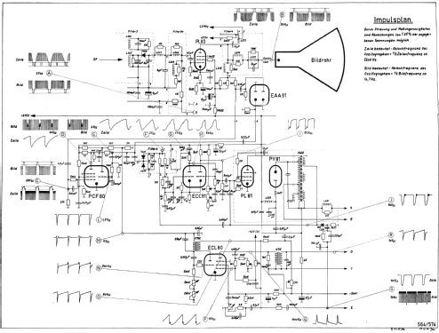 Diplomat 55 Ch= 564; Nordmende, (ID = 1848093) Television