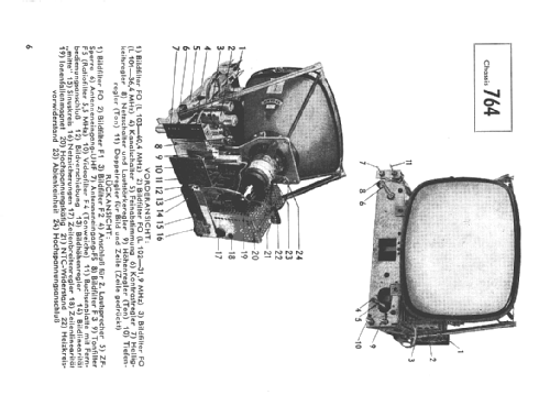 Diplomat 57 Ch= 764; Nordmende, (ID = 1103668) Televisore