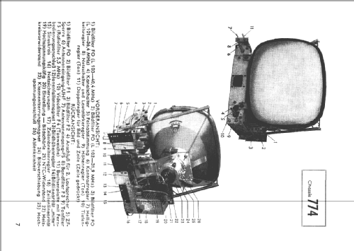 Diplomat 57 Ch= 764; Nordmende, (ID = 1103671) Television