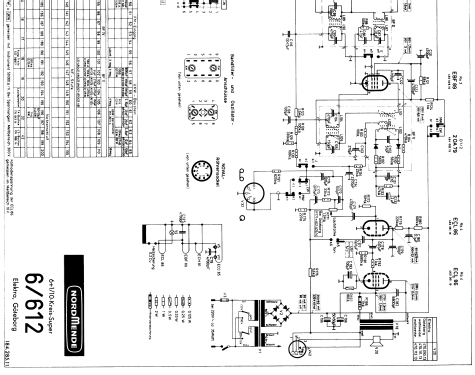 Elektra I130 Ch= 6/612; Nordmende, (ID = 1405728) Radio