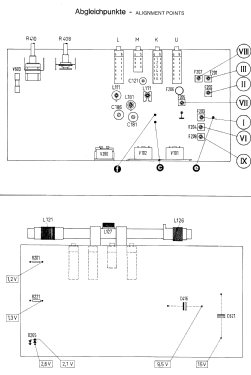 Elektra 2.121A Ch= 772.120B; Nordmende, (ID = 3117092) Radio