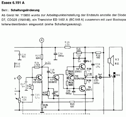 Essex 191 H 976.191.A ; Nordmende, (ID = 524818) Radio