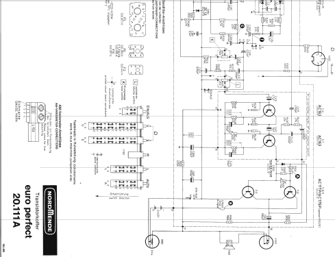 Euro perfect 970.111A Ch= 20.111A ; Nordmende, (ID = 109528) Radio