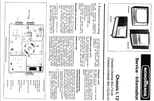 Exquisit Ch= L12; Nordmende, (ID = 1855351) Television