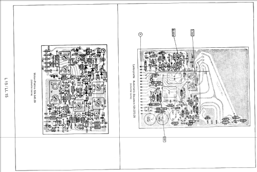 Exquisit de luxe-Stereo Fernseh Ch= L15/LL15 + Radio Ch= 5/683; Nordmende, (ID = 1085267) TV Radio