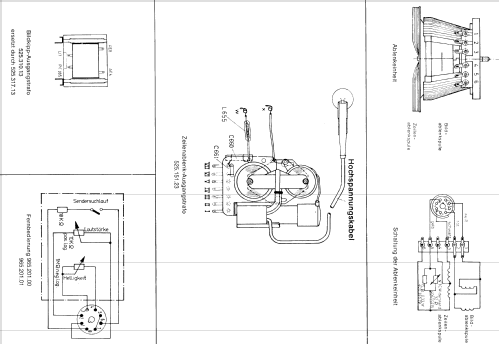 Exquisit de luxe Stereo Ch= L71/LL71 - 866.713.00 + Rfk. Ch= 6/683; Nordmende, (ID = 1809922) TV-Radio