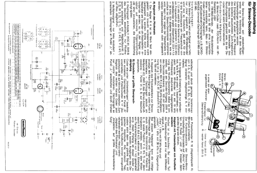 Exquisit de luxe-Stereo Fernseh Ch= L15/LL15 + Radio Ch= 5/683; Nordmende, (ID = 62724) TV Radio