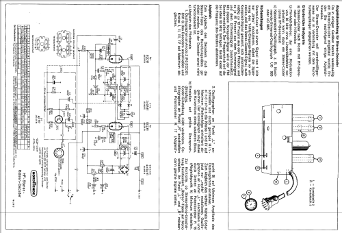 Exquisit-Stereo Ch= StL14 + Radio Ch= 4/633; Nordmende, (ID = 57126) TV Radio