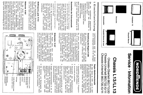 Exquisit Stereo de luxe Fernseh-Ch= L13/LL13 + Radio Ch= 3/683; Nordmende, (ID = 1804573) TV Radio