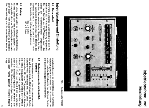 Farb-Generator FG 387; Nordmende, (ID = 2171258) Equipment